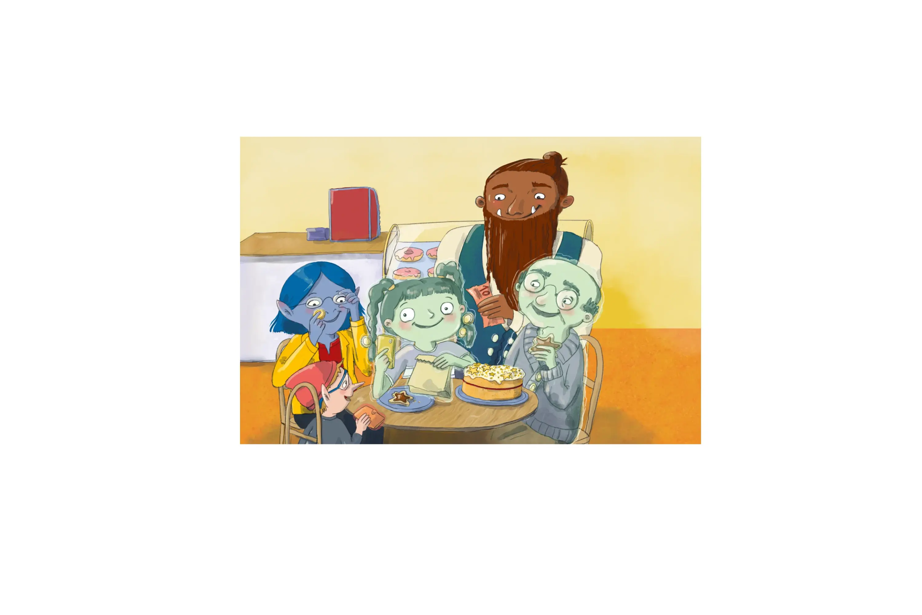 Kinderbuch Geli Geldgespenst