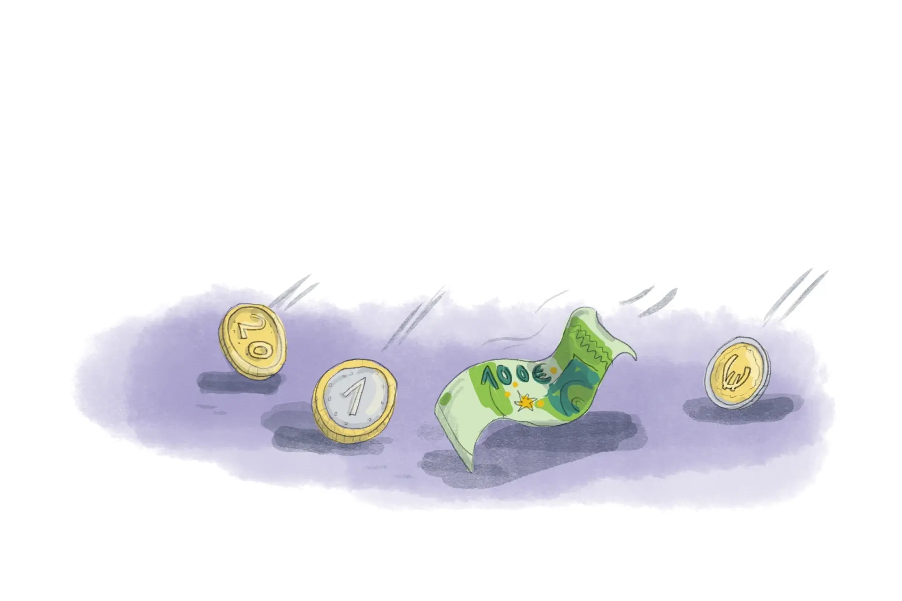 Binde Kinderbuch Geli Geldgespenst
