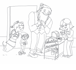 Cover Kinderbuch Geli Geldgespenst