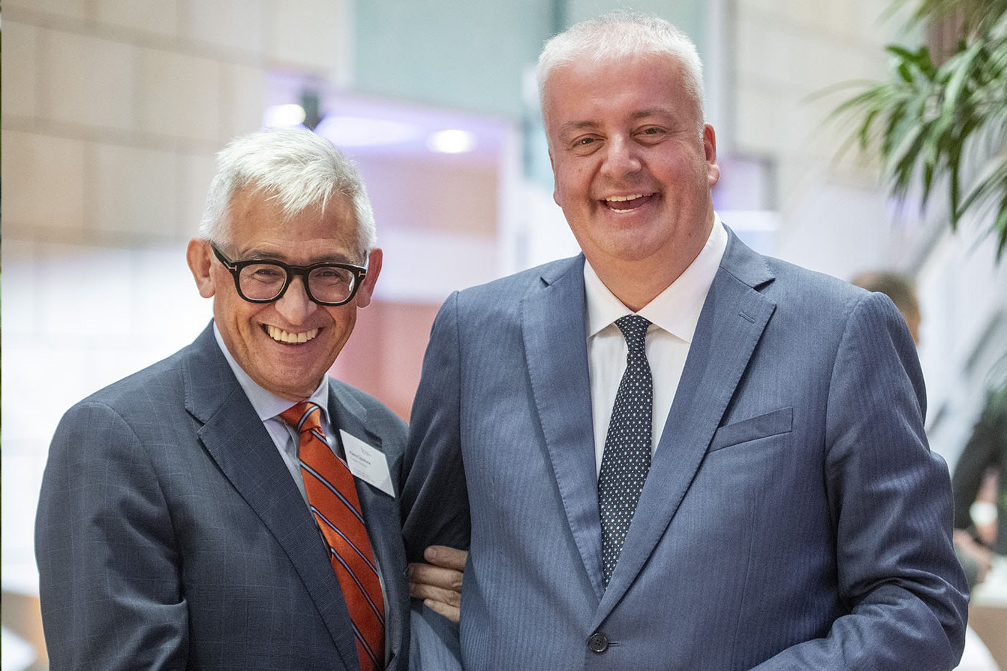 Piero Cipollone und Burkhardt Balz