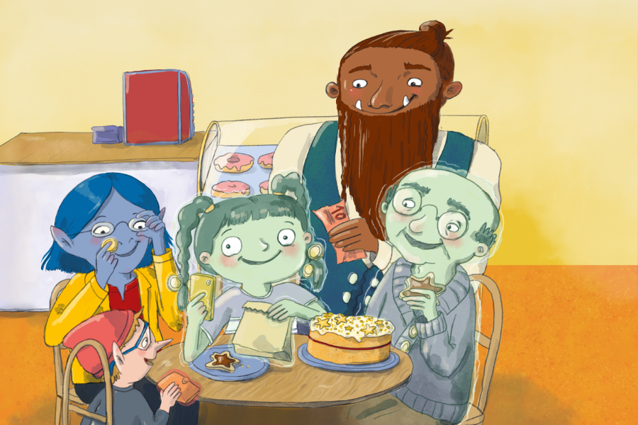 Cover Kinderbuch Geli Geldgespenst