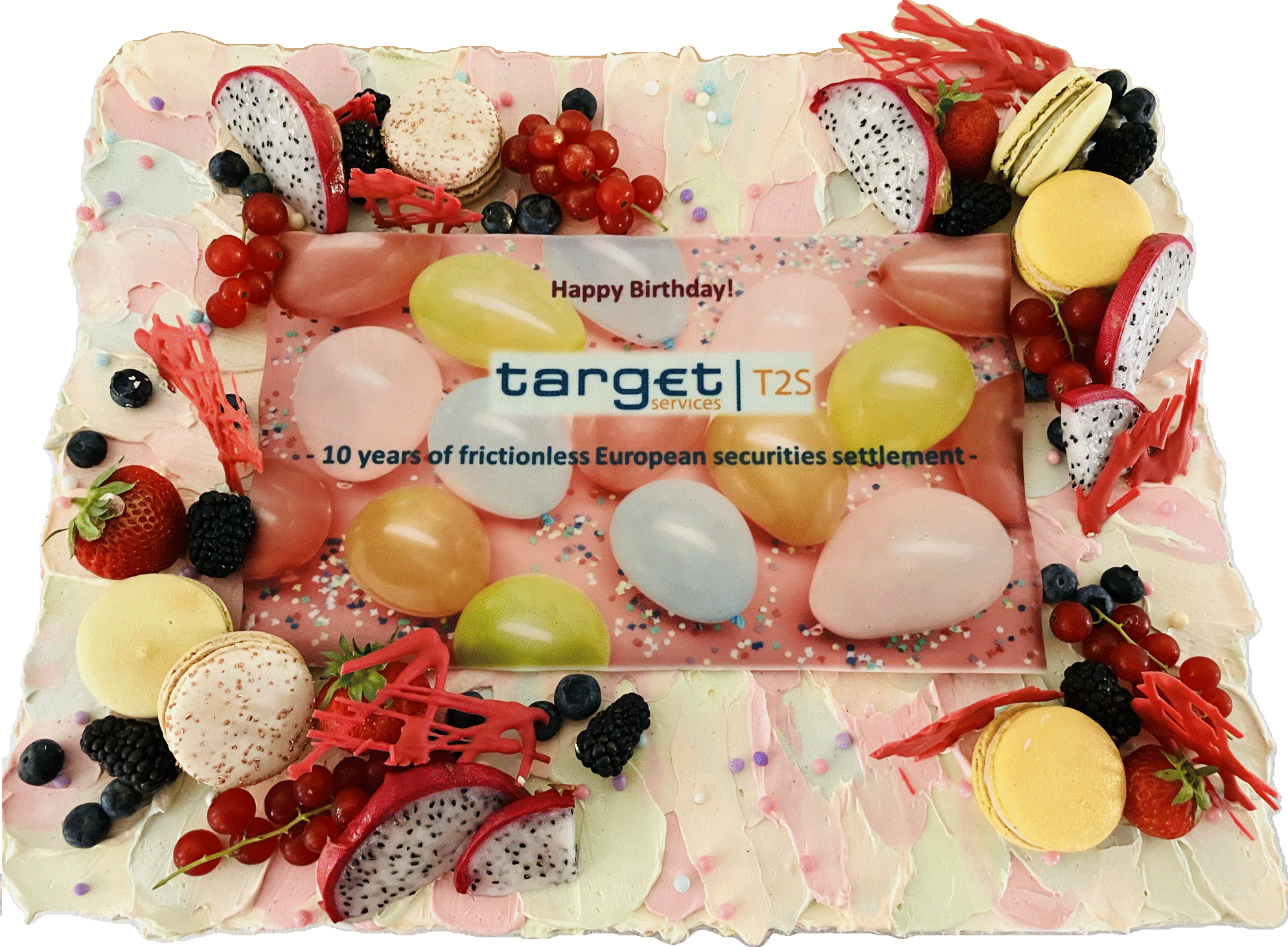 10 Jahre T2S: Geburtstagstorte
